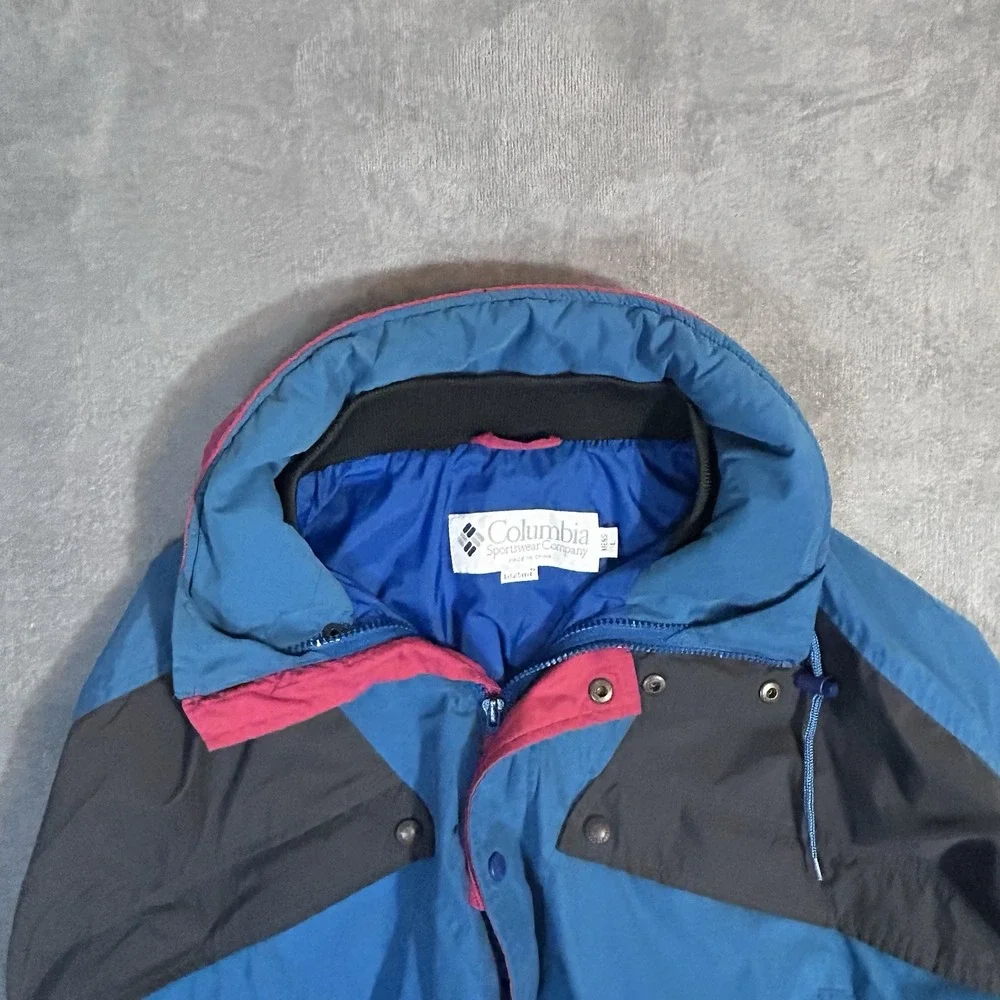 Vtg Columbia‎ Ski Jacket Men's Size L Radial Sleeve Snowboard Moraine 80's/90's - Picture 12 of 16